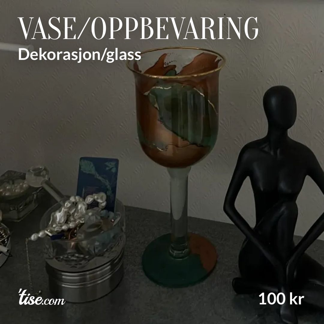 Vase/oppbevaring