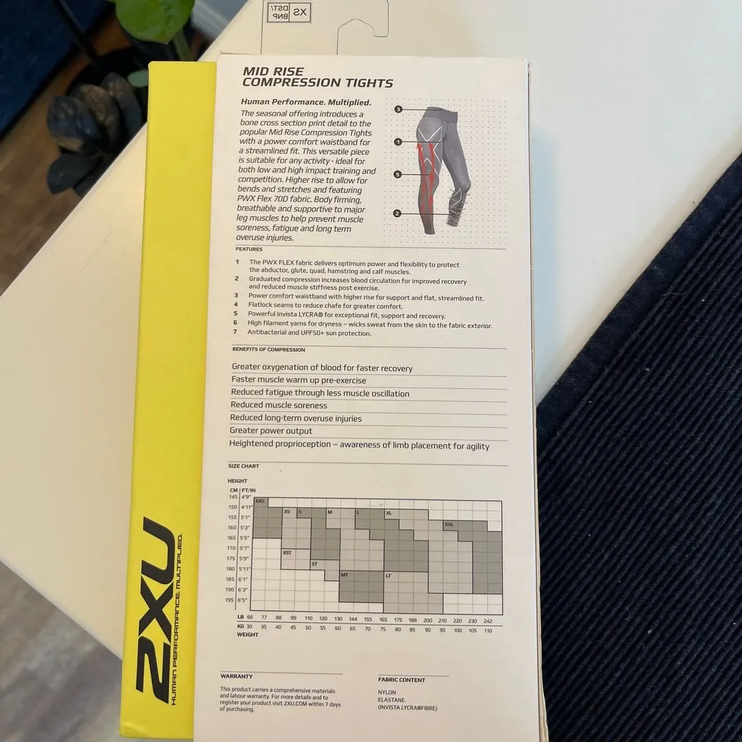 2XU mid-rise tights