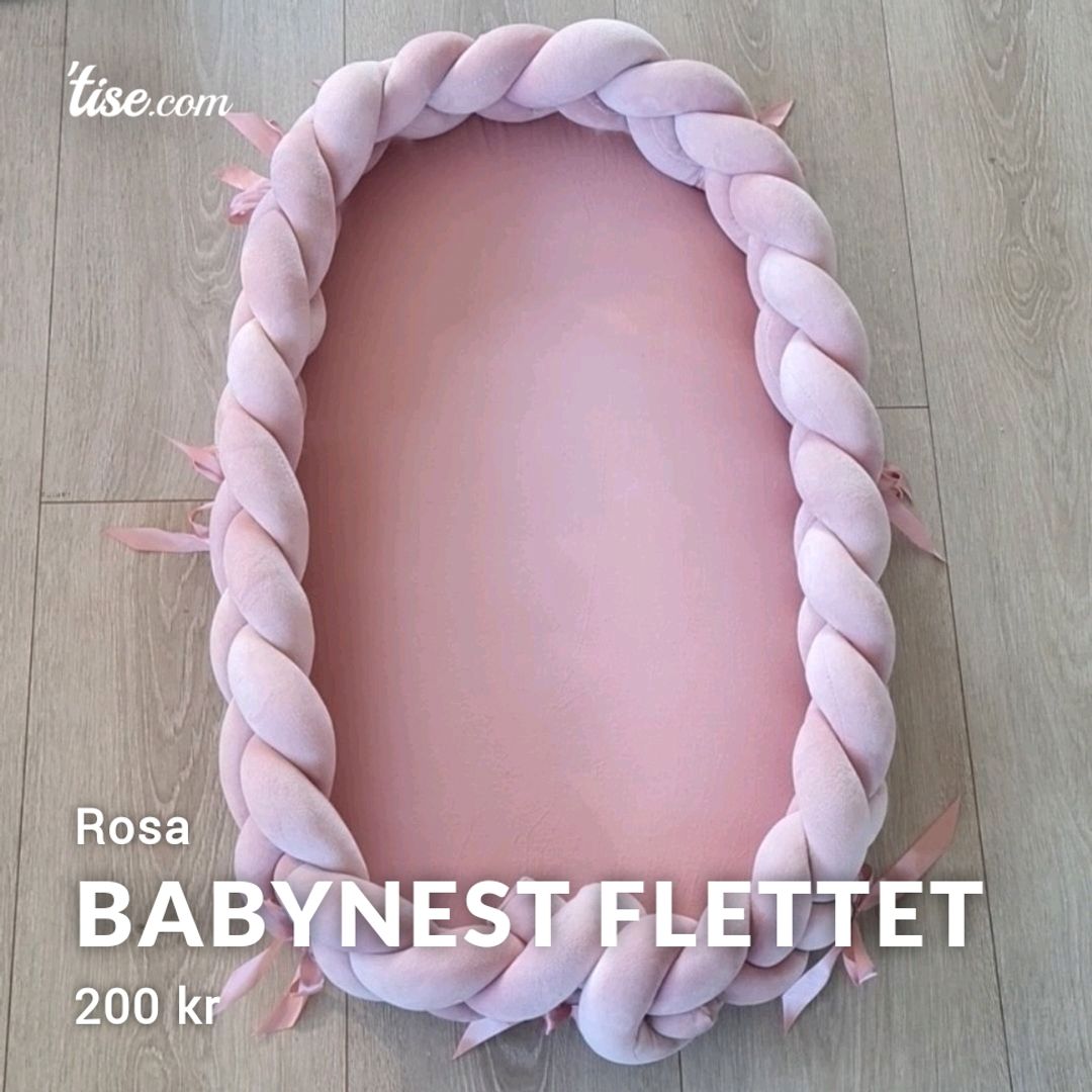 Babynest Flettet