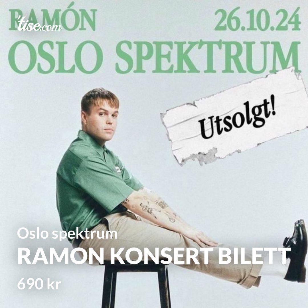 Ramon konsert bilett