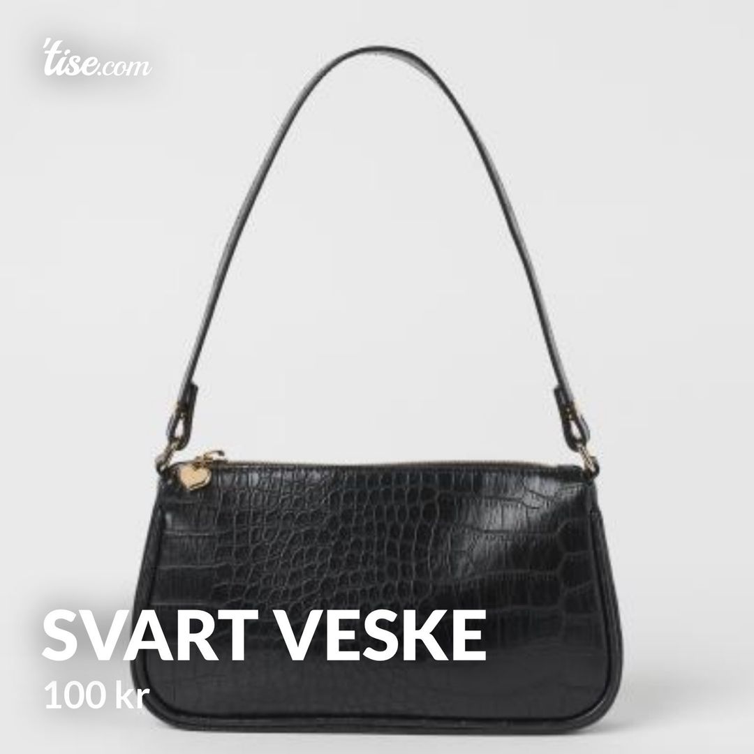 Svart veske