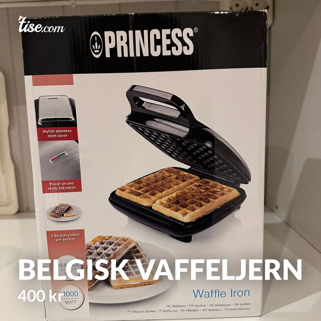 Belgisk vaffeljern