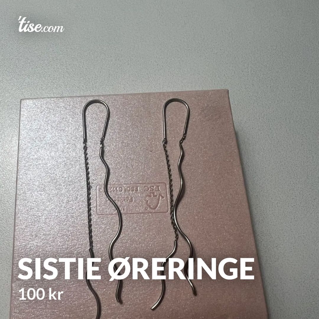 Sistie øreringe