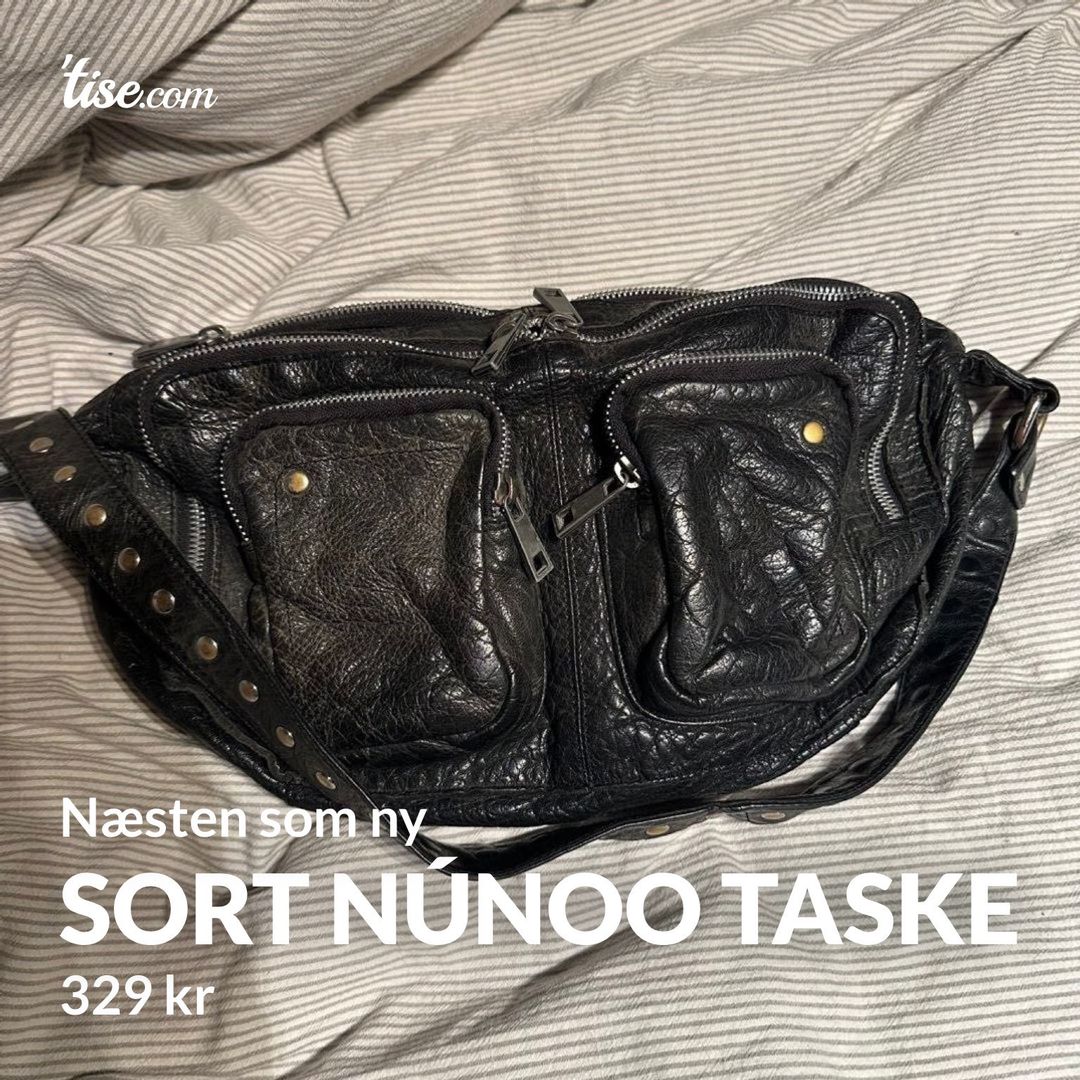 Sort Núnoo taske