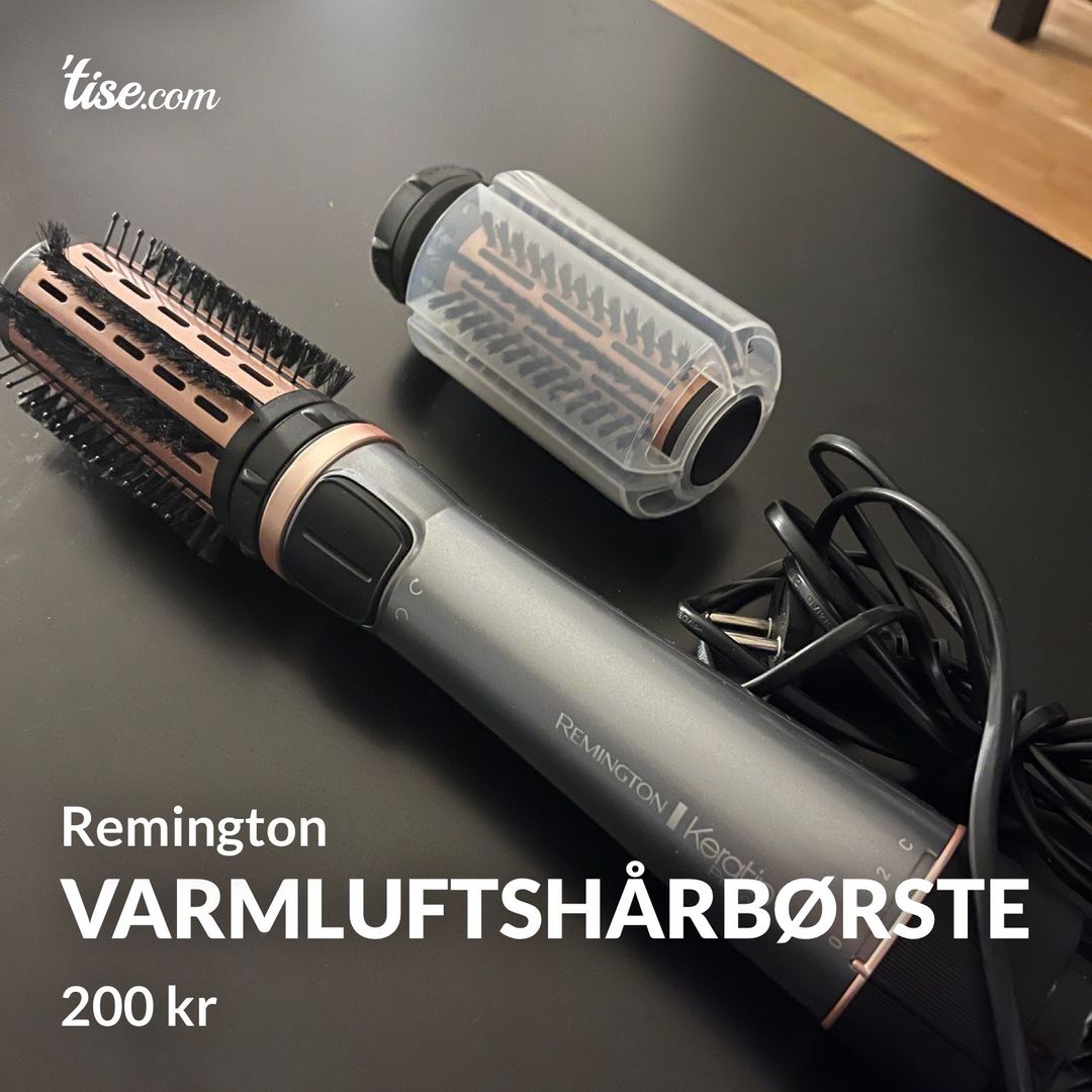 Varmluftshårbørste