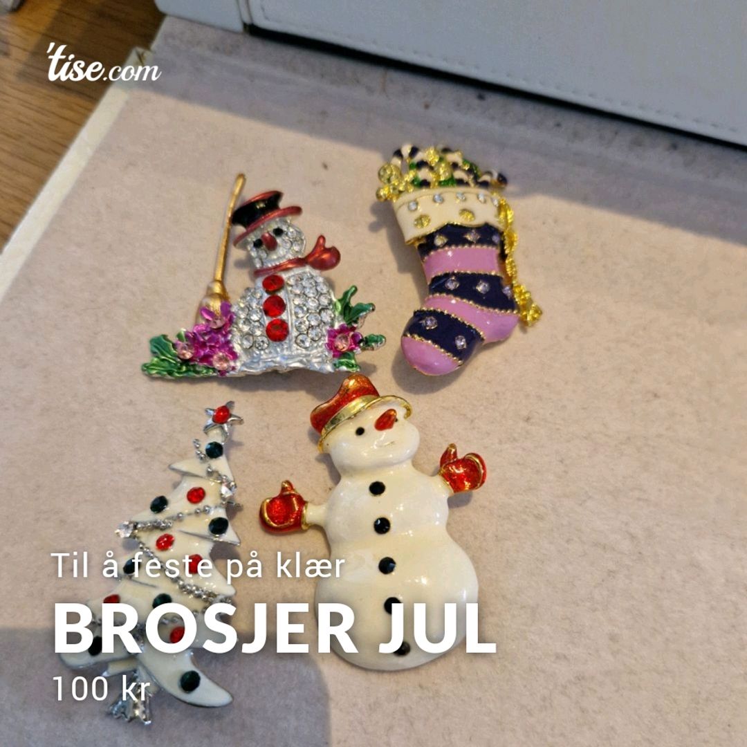 Brosjer Jul