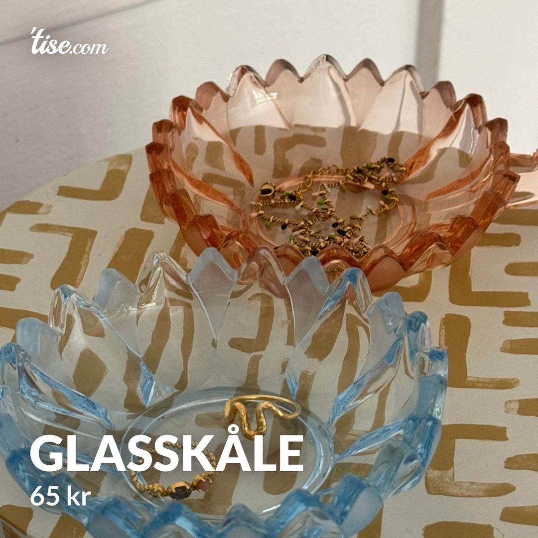 Glasskåle