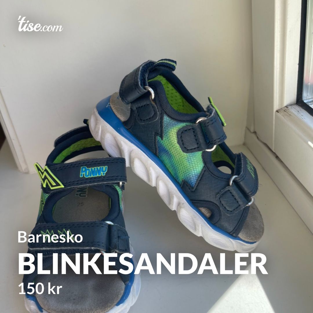 Blinkesandaler