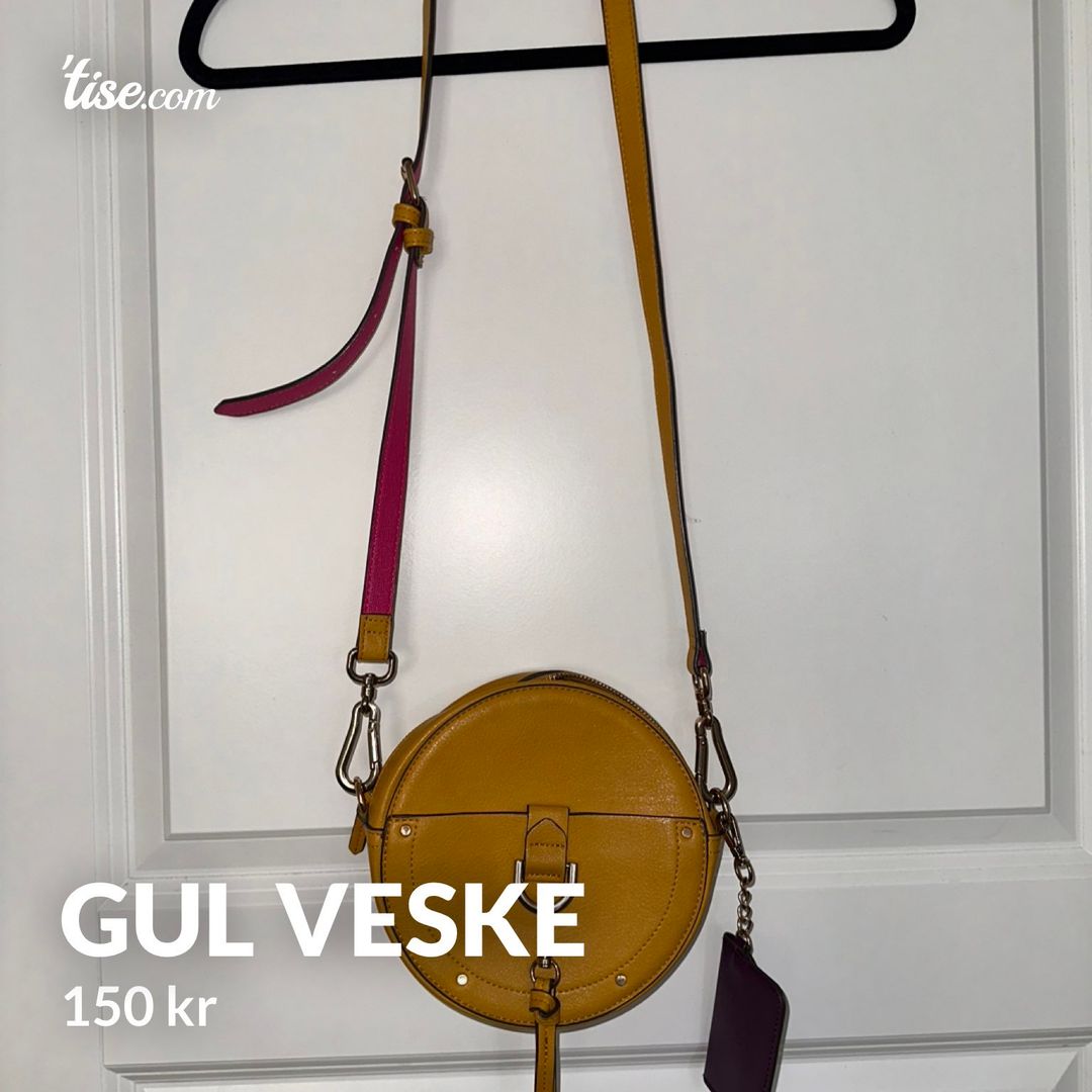 Gul veske