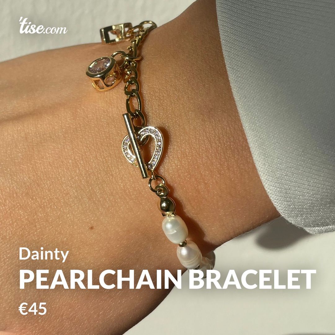 Pearlchain bracelet