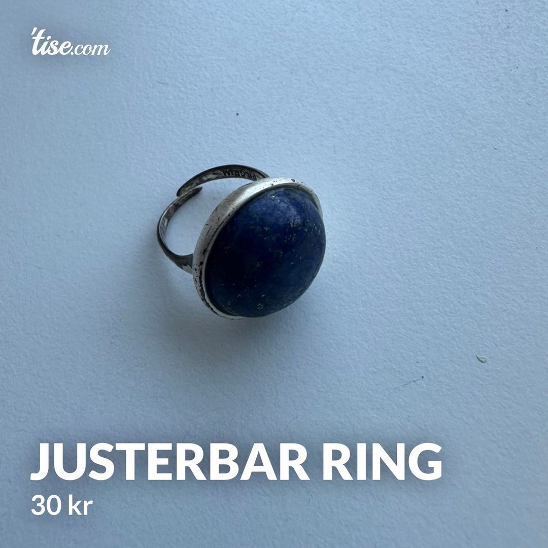 Justerbar ring