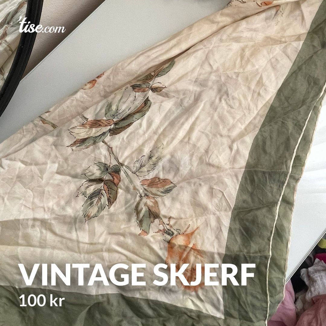 Vintage skjerf