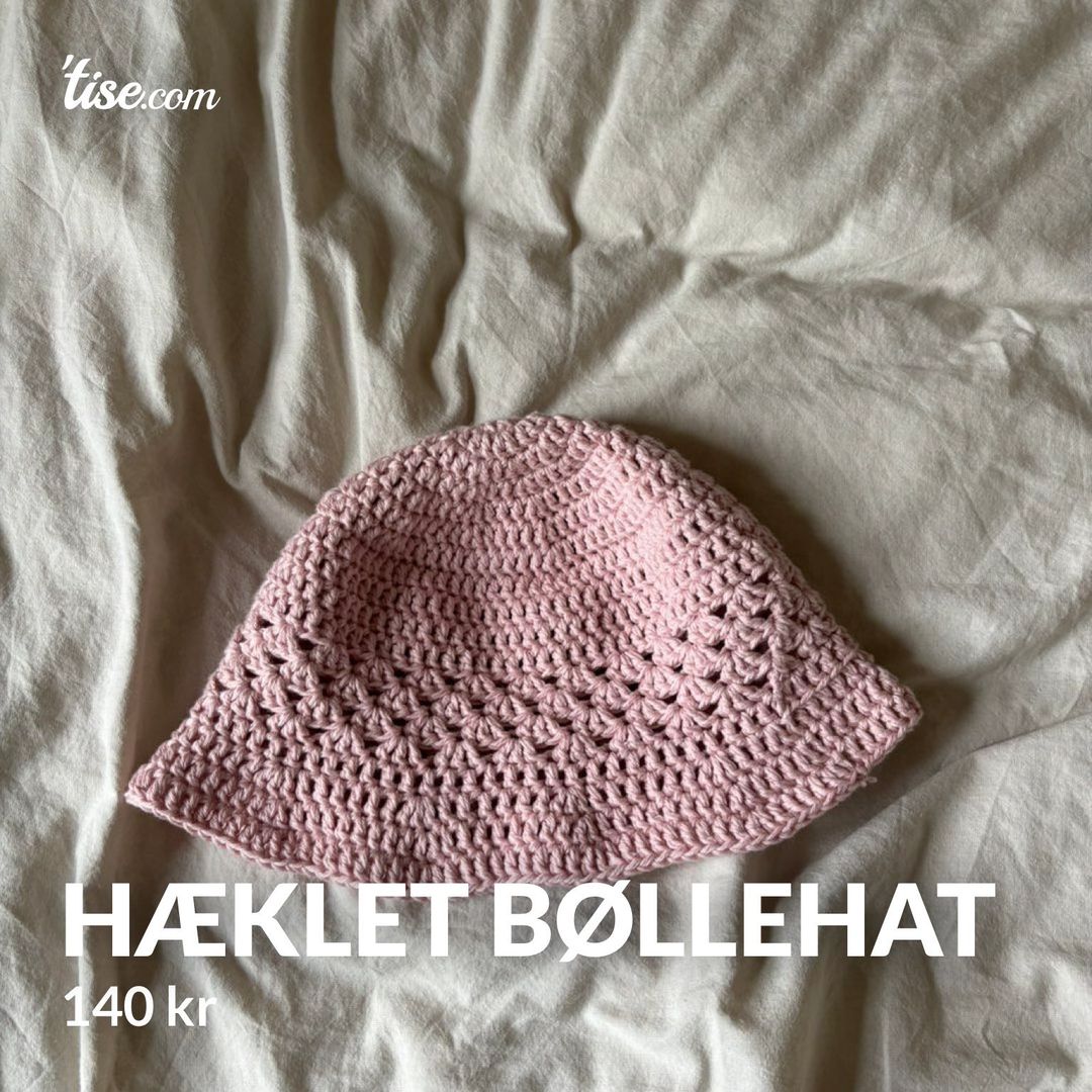 Hæklet bøllehat