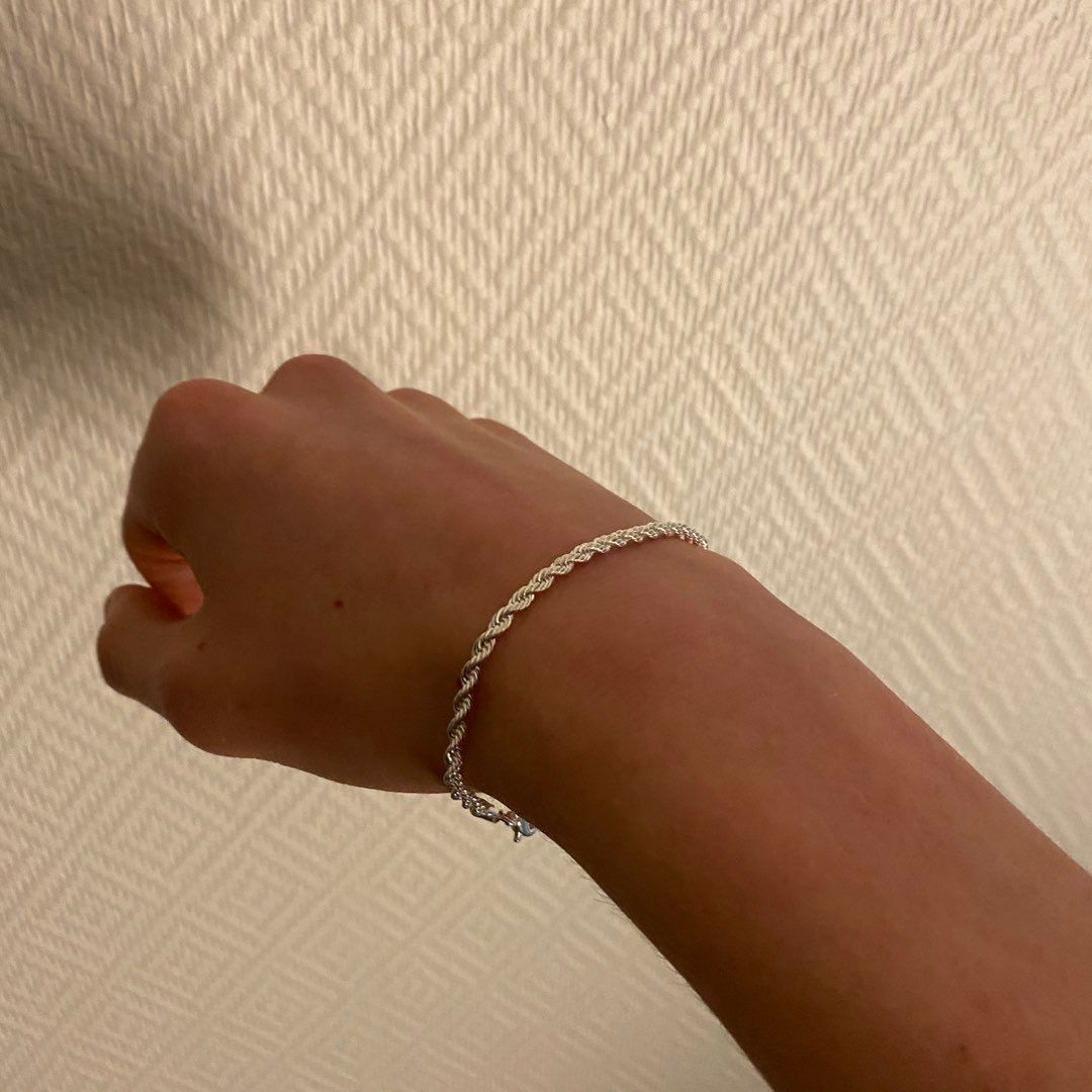 White gold braclet