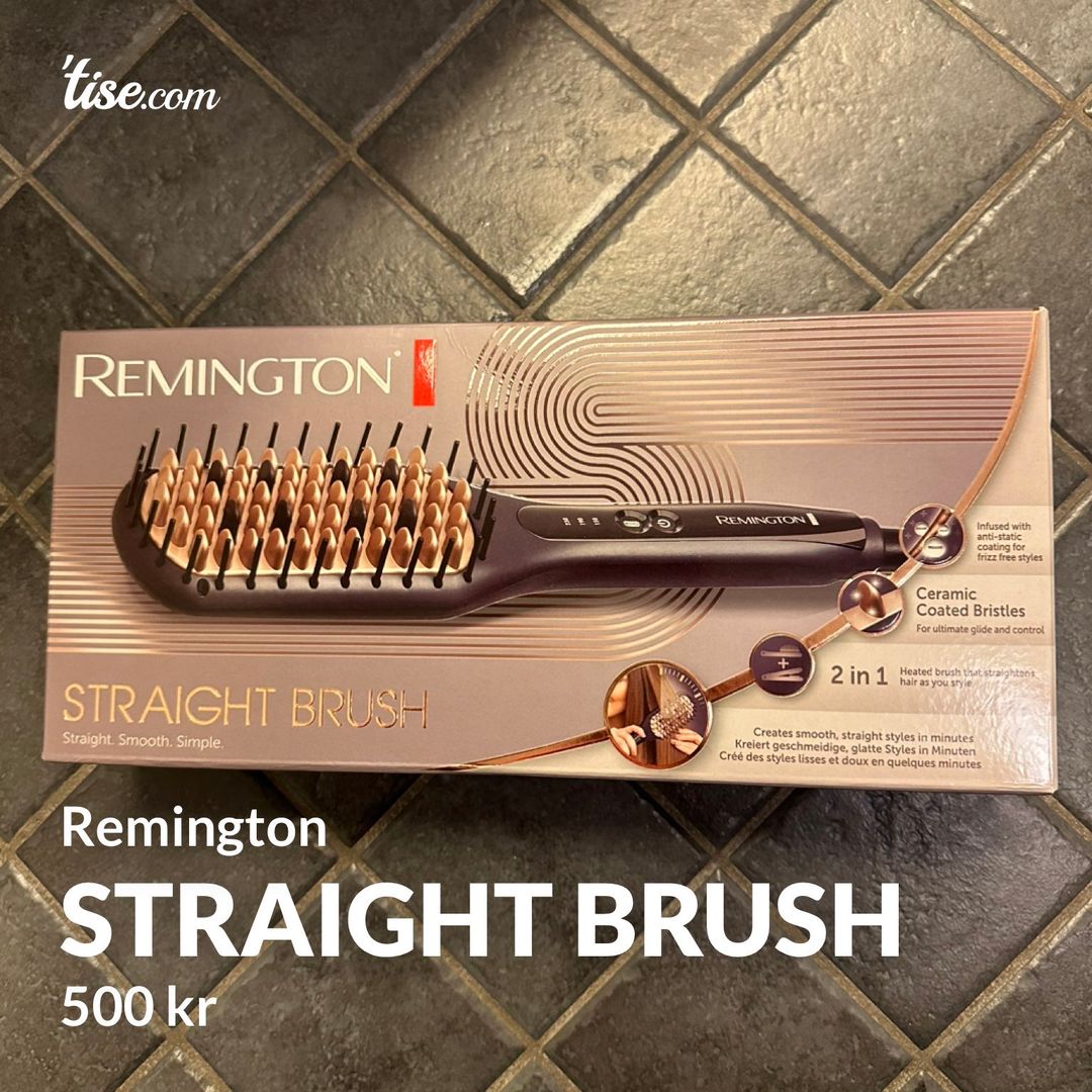 Straight brush