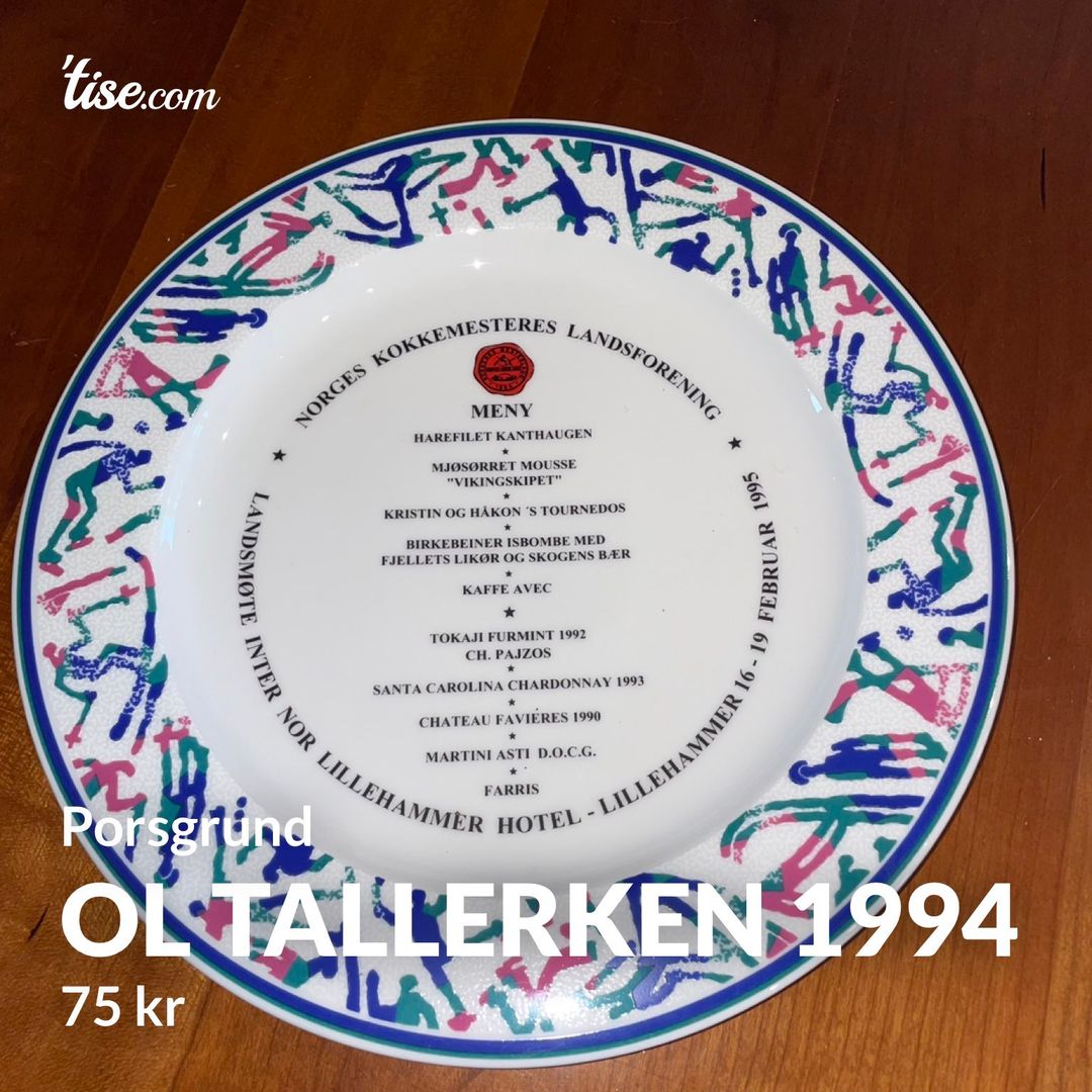 Ol tallerken 1994