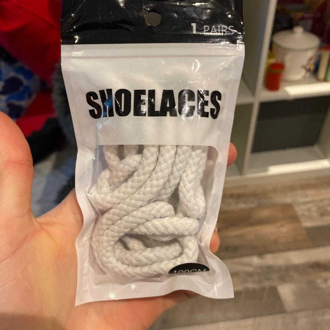 Rope laces