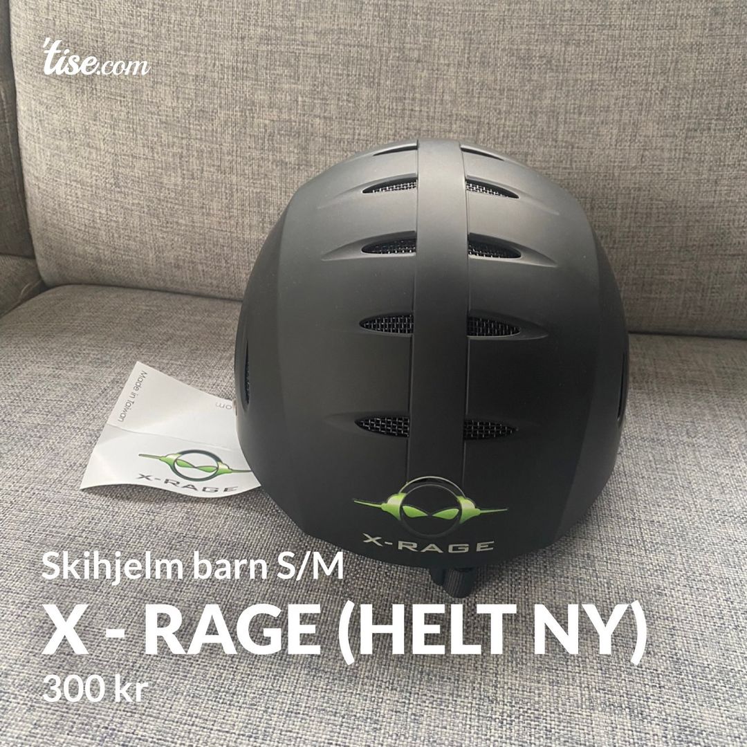 X - RAGE (helt ny)