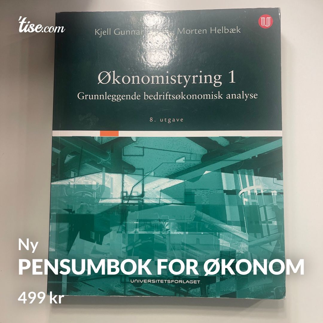 Pensumbok for økonom