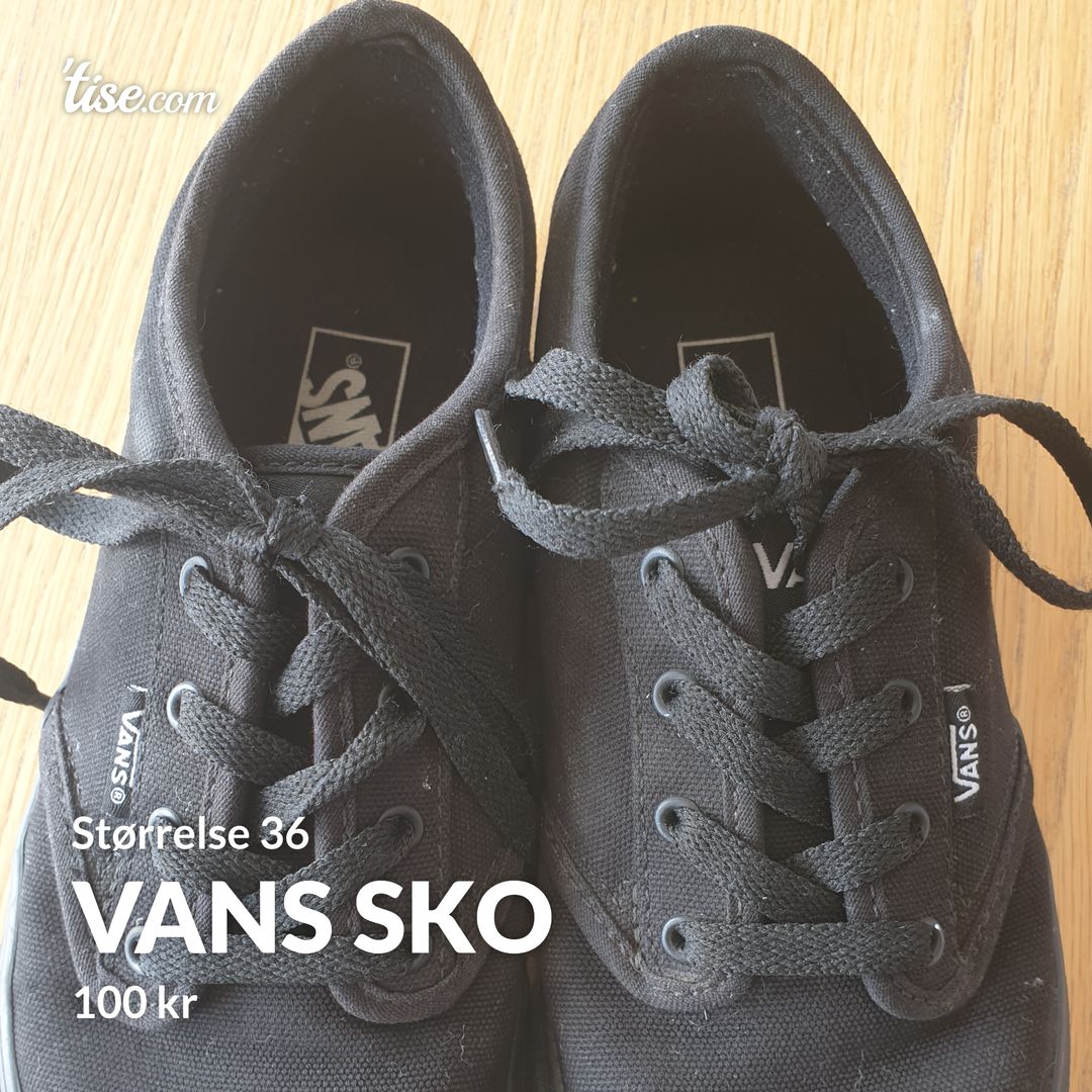 VANS SKO