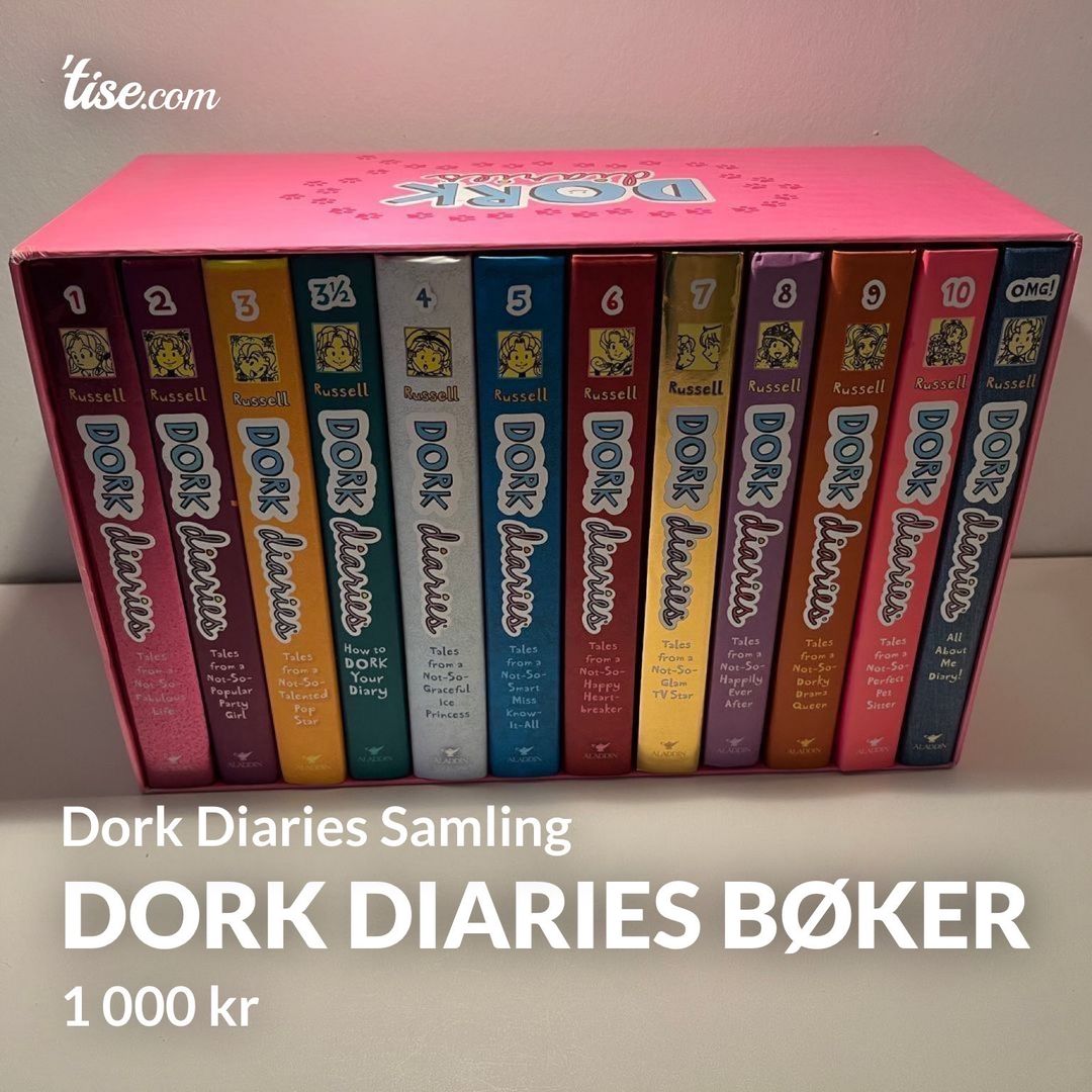 Dork Diaries Bøker