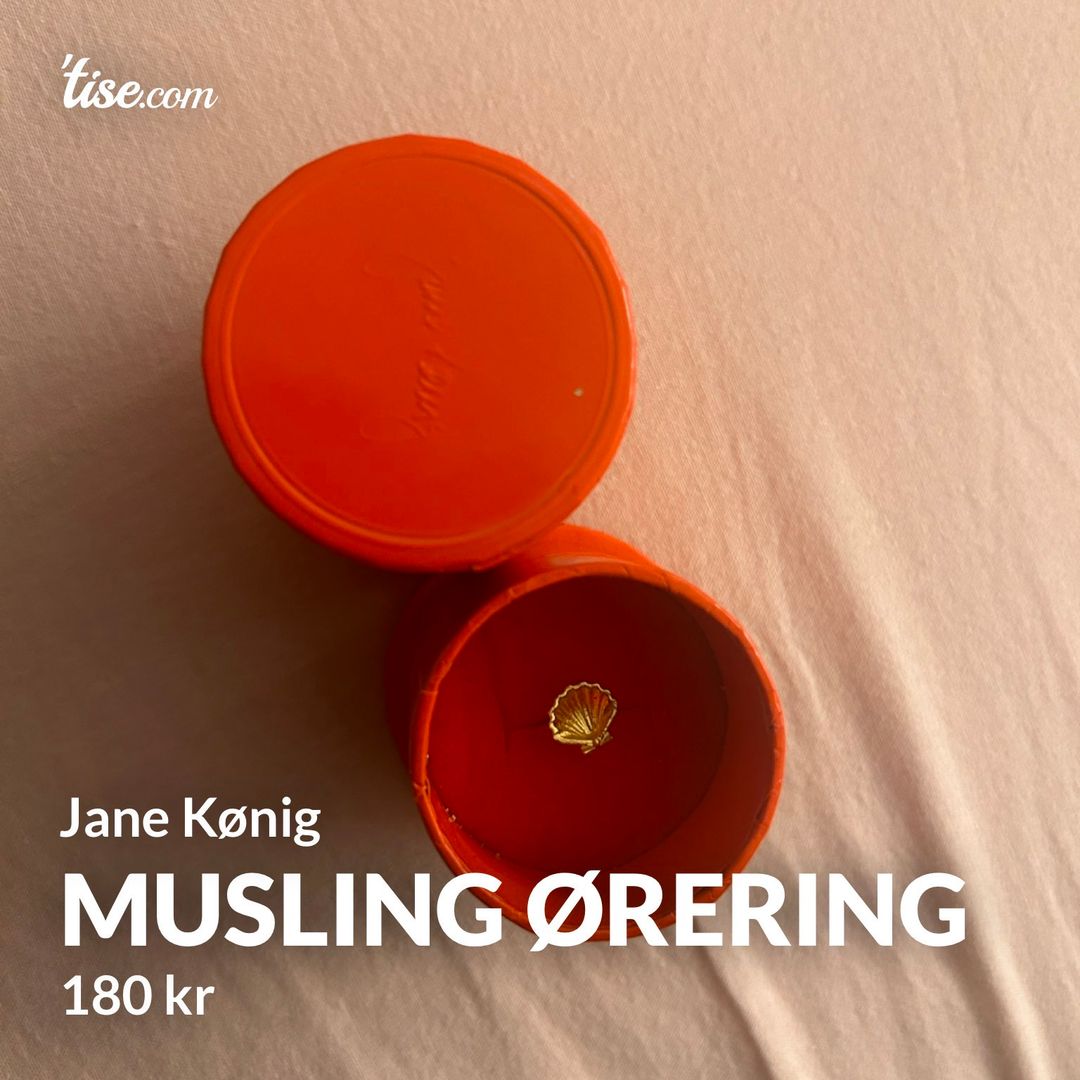 Musling ørering