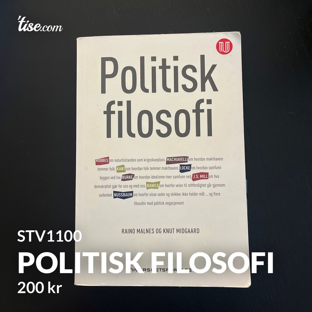 Politisk filosofi