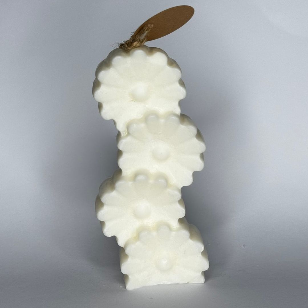 Flower column candle