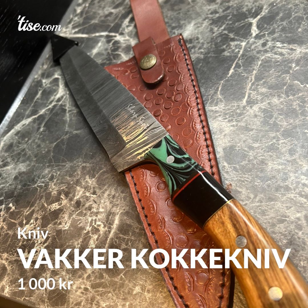 Vakker kokkekniv