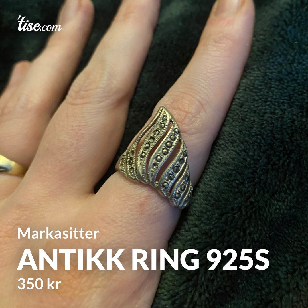 Antikk ring 925s