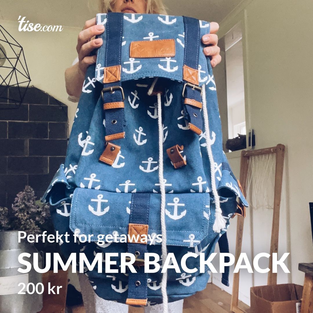 Summer backpack