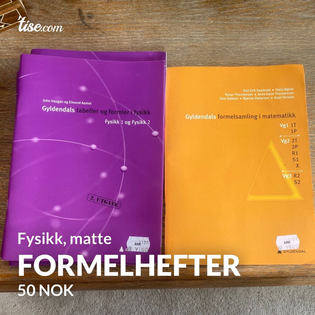 Formelhefter