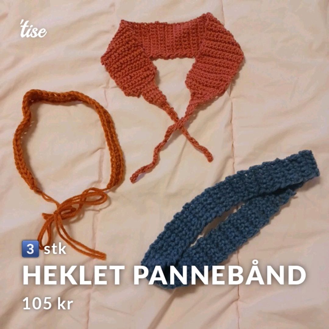 Heklet Pannebånd