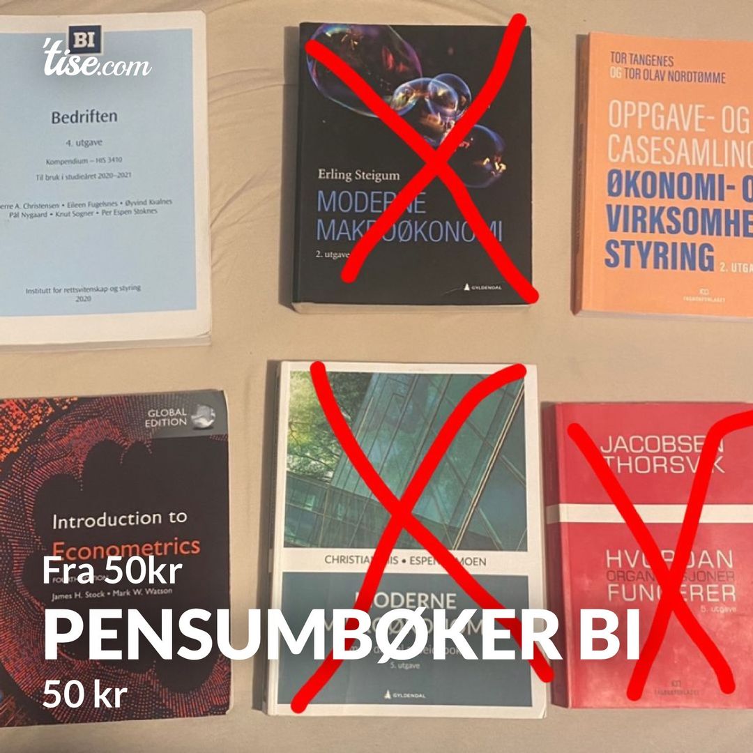 Pensumbøker BI