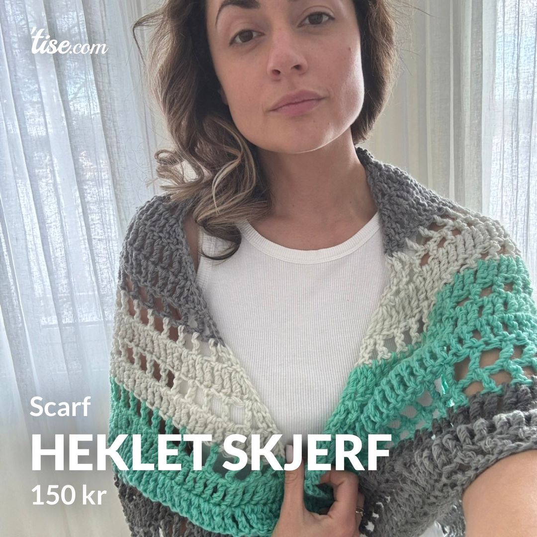 Heklet skjerf