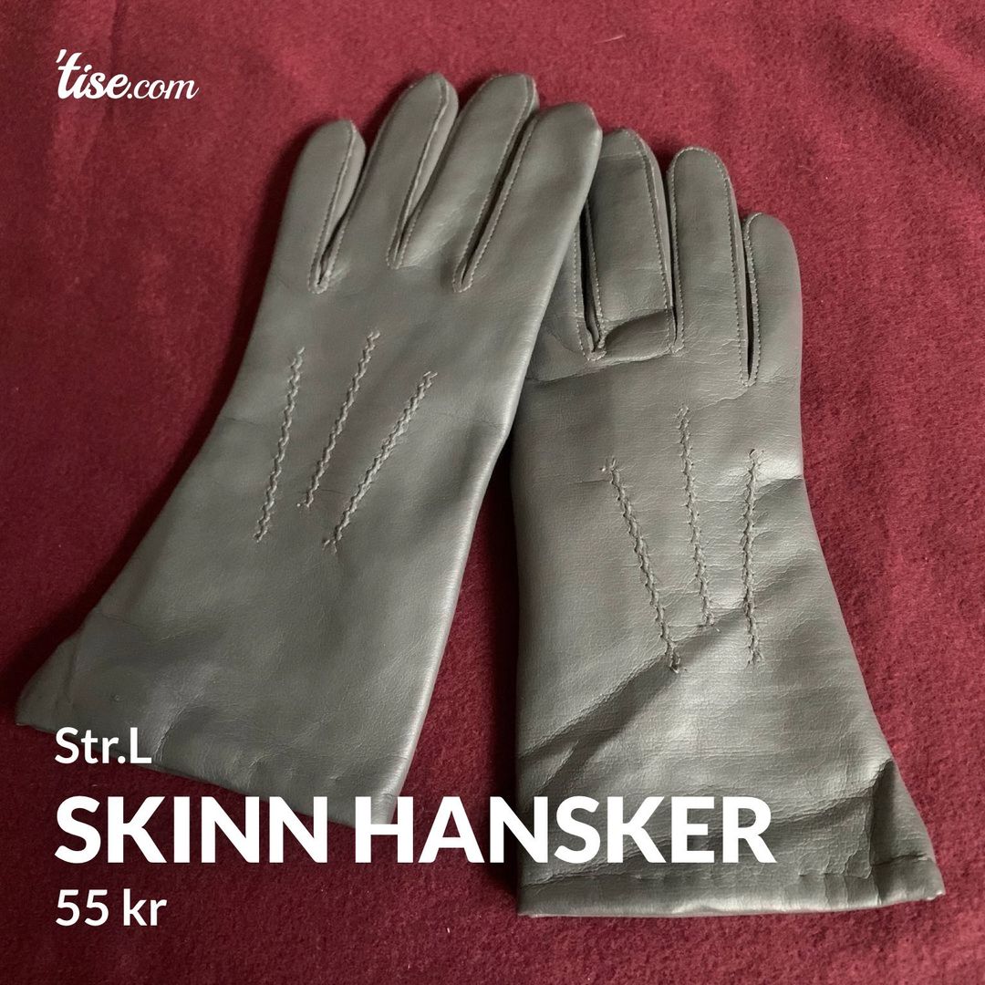 Skinn Hansker