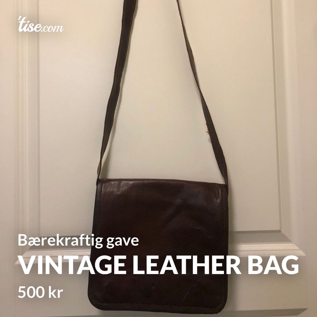 Vintage leather bag