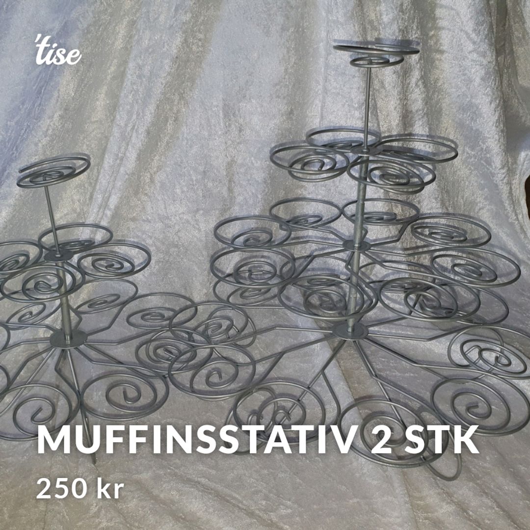 Muffinsstativ 2 Stk