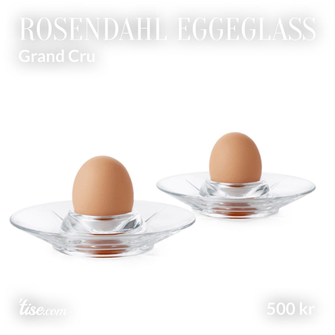 Rosendahl eggeglass