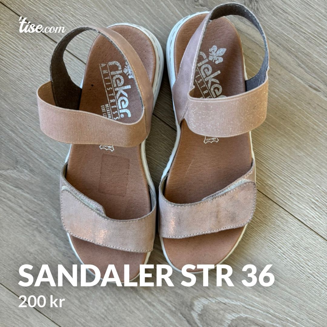 Sandaler str 36