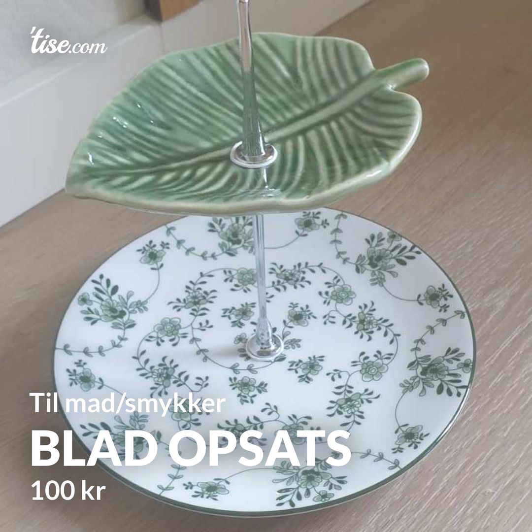 Blad opsats