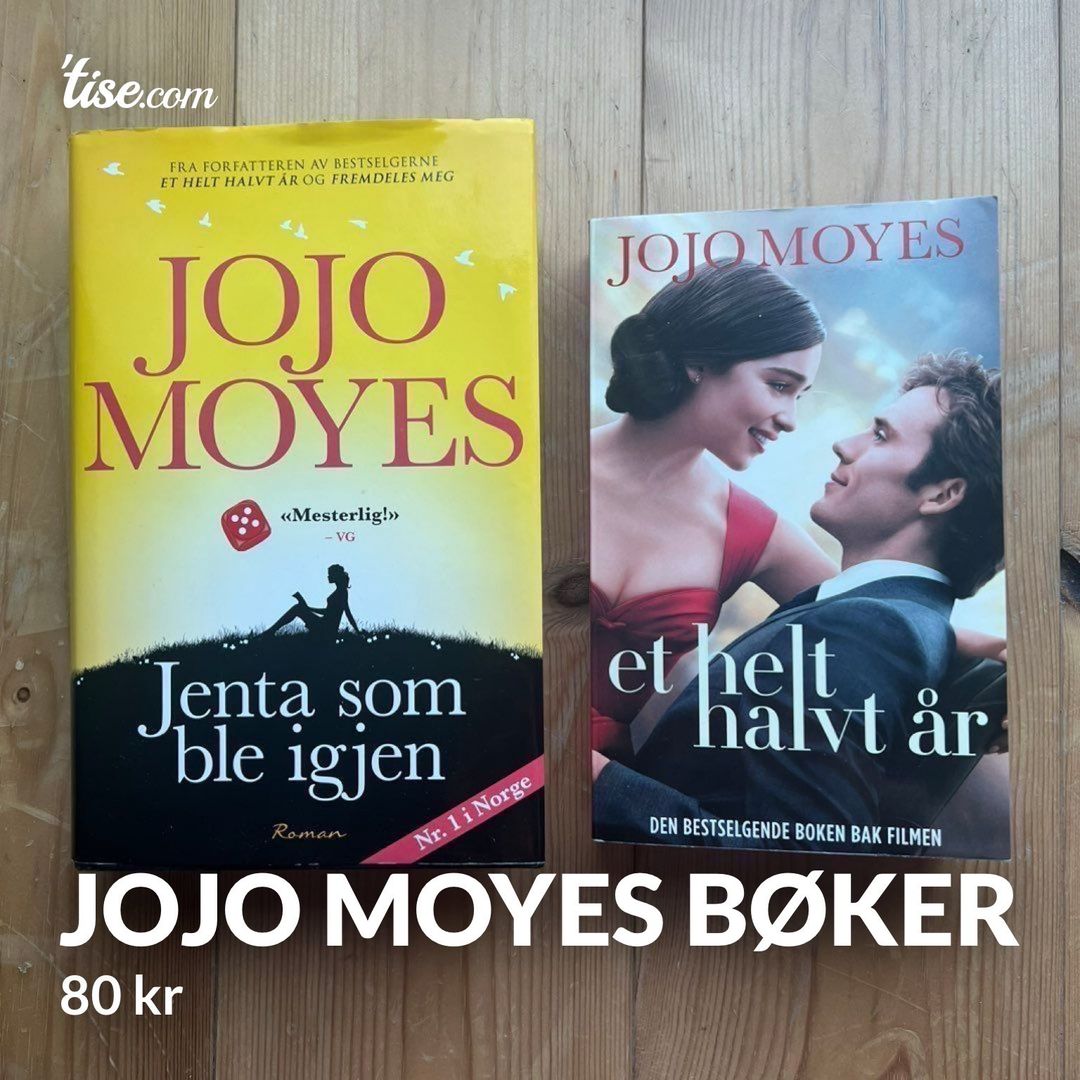 Jojo Moyes Bøker