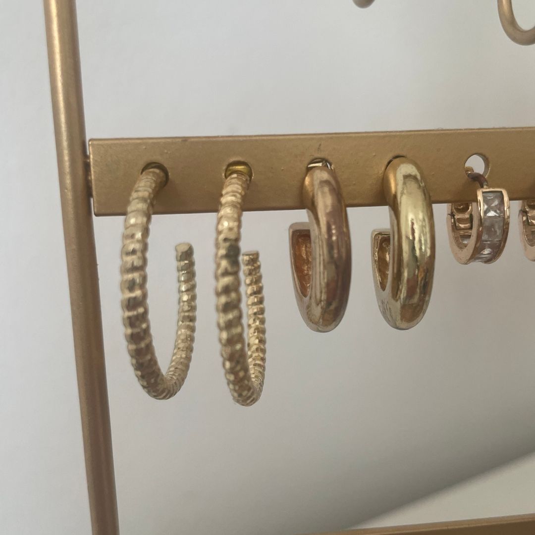 korvikset gold hoops