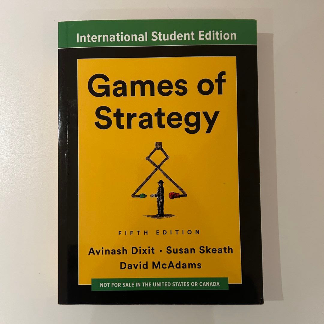 Games of Strategy