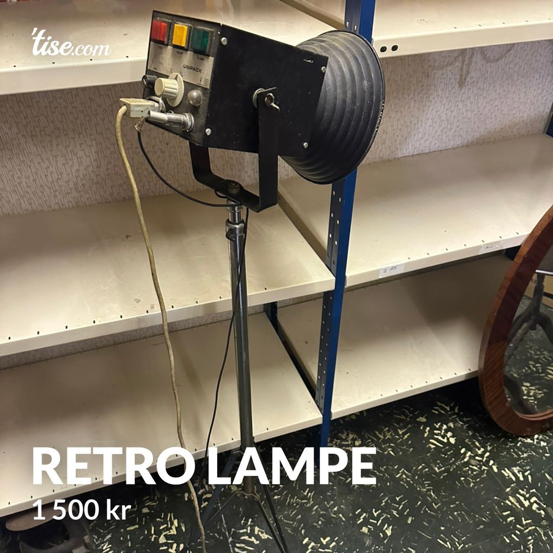 Retro lampe