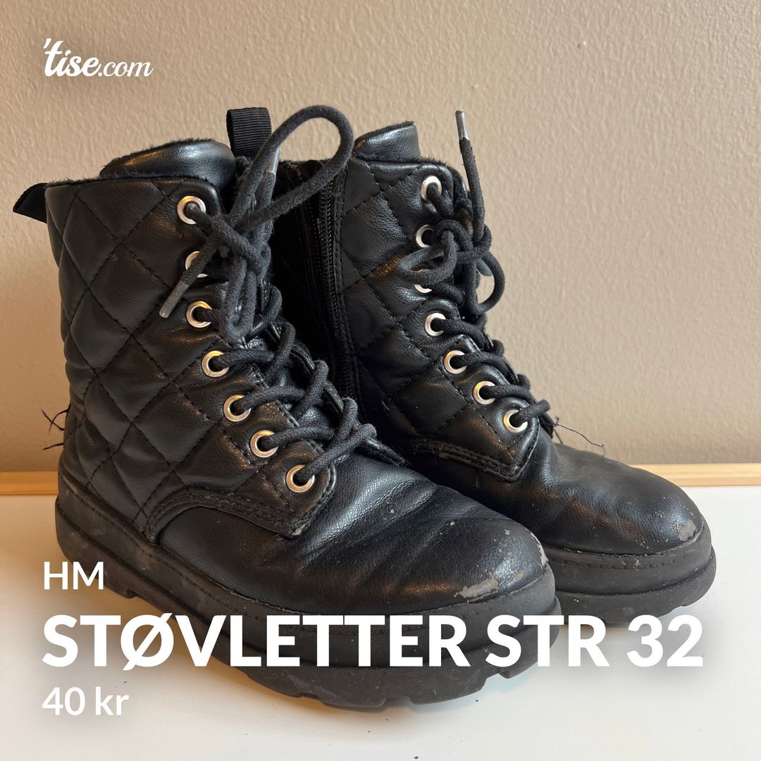 Støvletter str 32