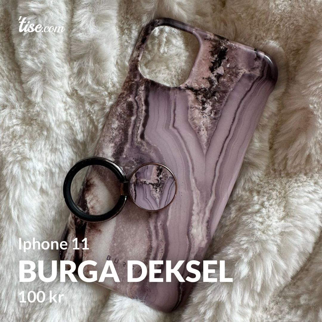 Burga deksel