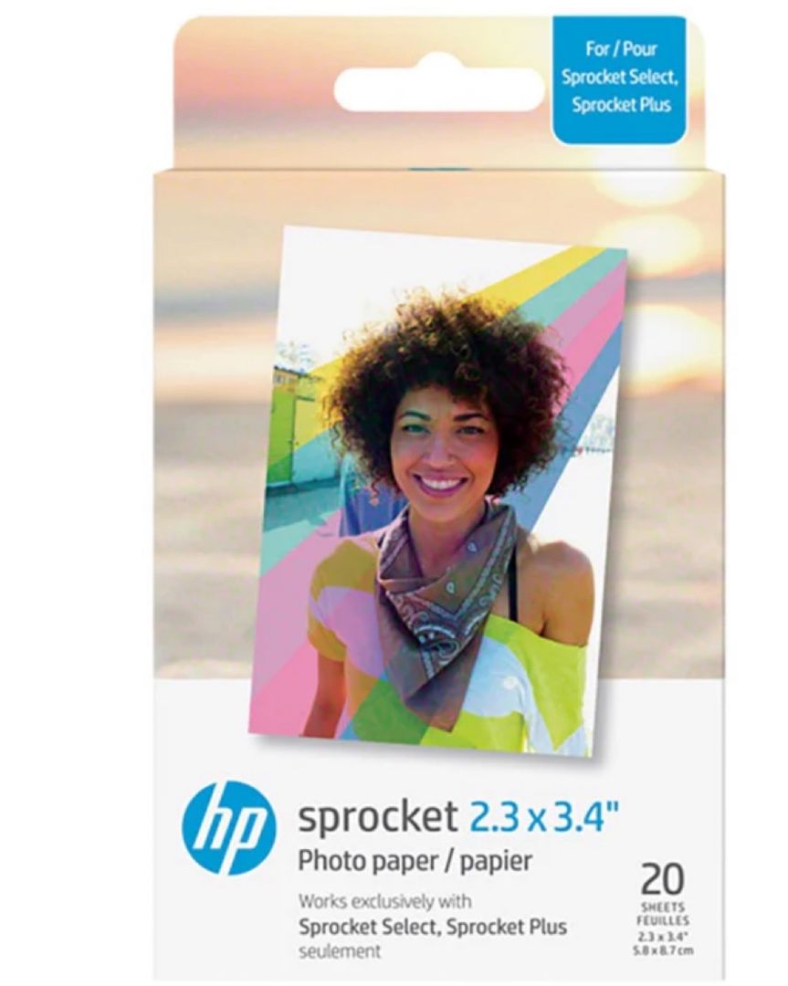 HP Sprocket papir