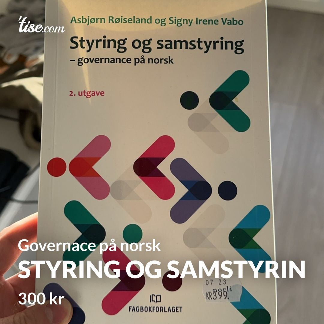 Styring og samstyrin