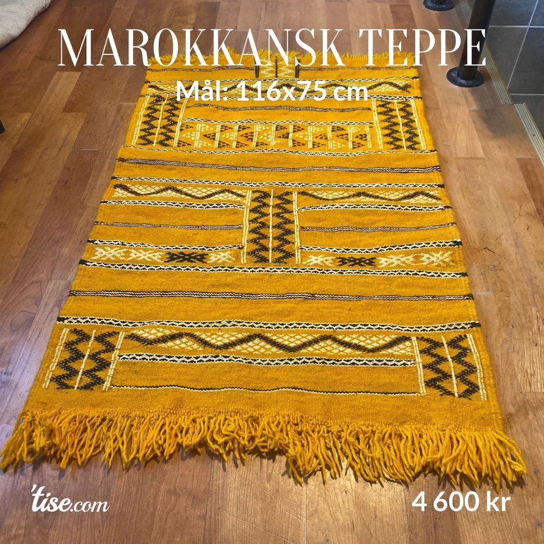 Marokkansk teppe